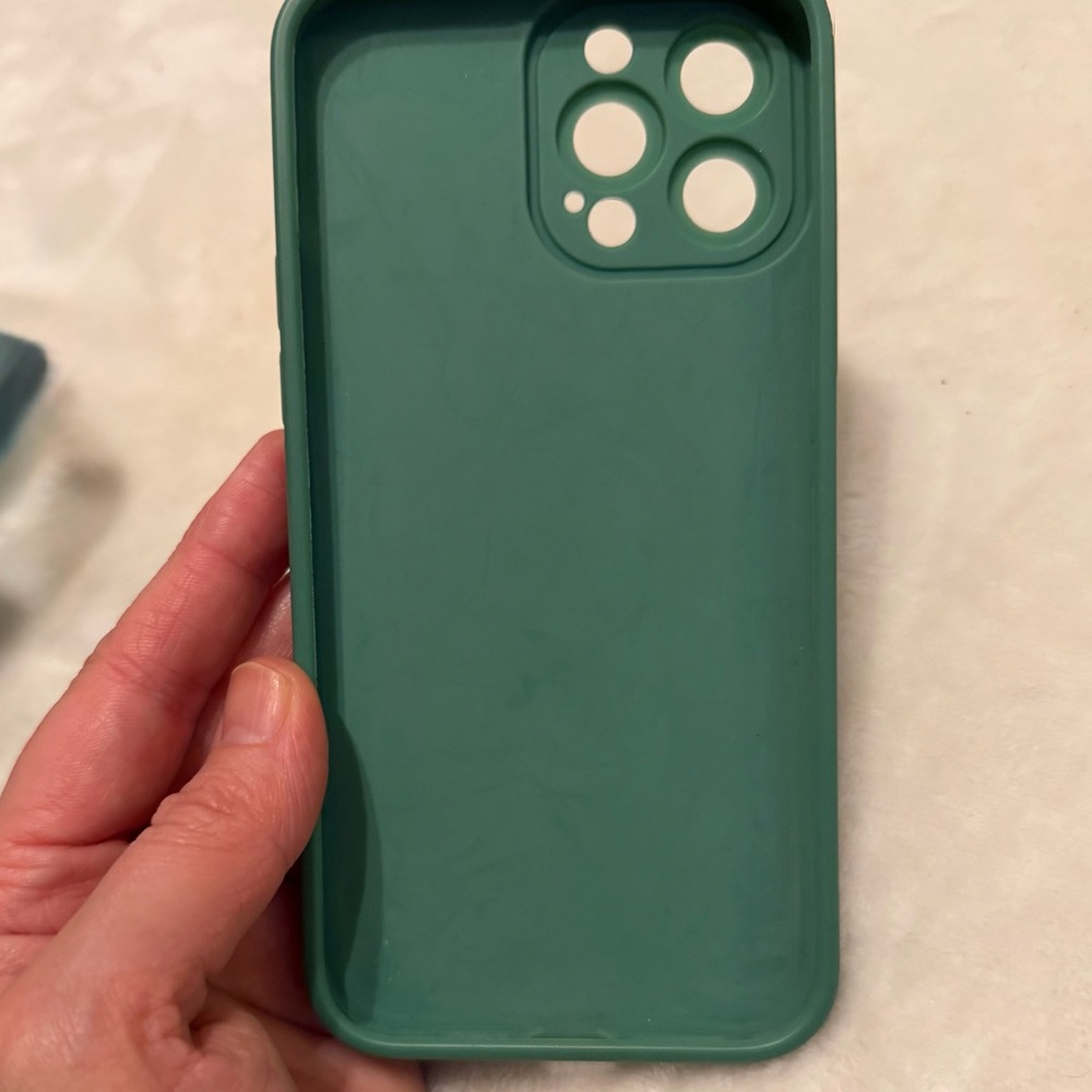 Green Silicone Phone Case